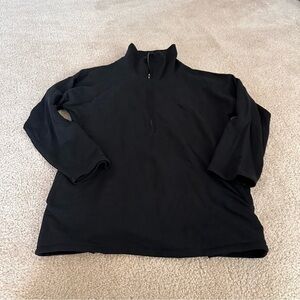 EUC Women’s J.Crew Black Half-Zip Sweatshirt!